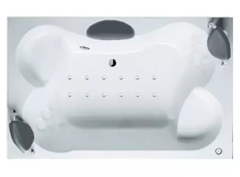 Аэромассаж Riho Claudia Yan Pool Ideal AM с электроуправлением, бронза