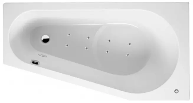 Аэромассаж Riho Delta Yan Pool Relax AM с пневмоуправлением, белый