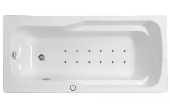 Аэромассаж Riho Klassik 150 Yan Pool Ideal AM с электроуправлением, золото