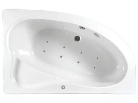 Аэромассаж Riho Lyra Yan Pool Relax AM с пневмоуправлением, хром