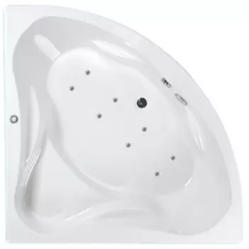 Аэромассаж Riho Neo Yan Pool Relax AM с пневмоуправлением, хром/плоская форсунка