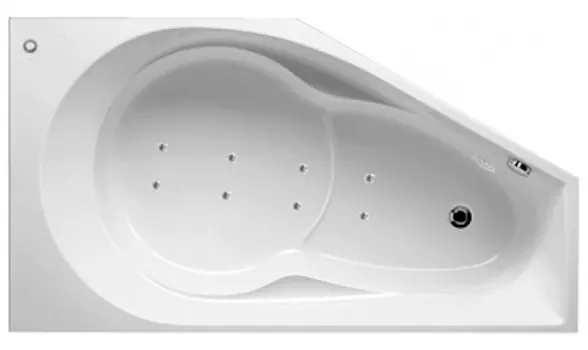 Аэромассаж Riho Yukon Yan Pool Relax AM с пневмоуправлением, бронза