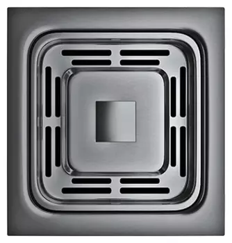 Адаптер для измельчителя Omoikiri A-01 PVD-GM вороненая сталь 4996004