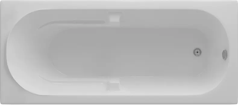 Акриловая ванна Акватек Лея слив справа LEY170-0000057