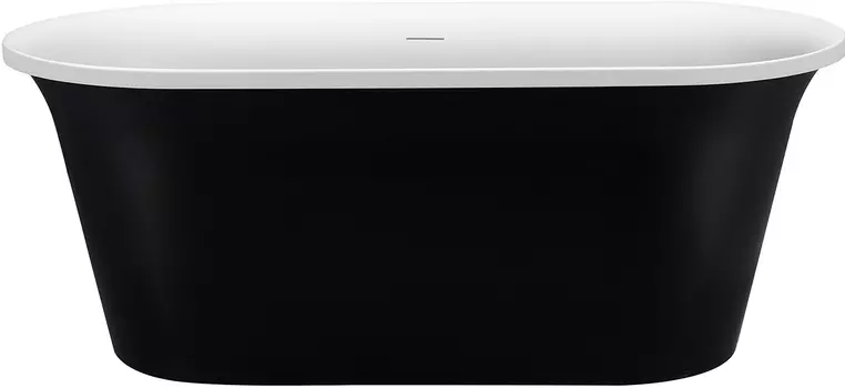 Акриловая ванна Aquanet Smart 261053 170, черная глянцевая