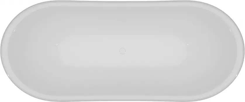 Акриловая ванна Artemis Cloe 180x75 белая, ножки хром 1.05.407.010.01.1.28