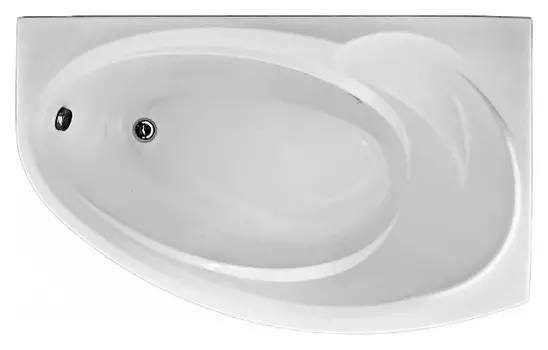 Акриловая ванна Bas Фэнтази 150 см R с каркасом