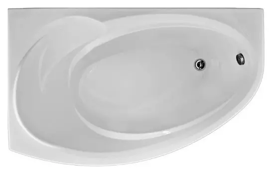 Акриловая ванна Bas Флорида 160 см L с каркасом