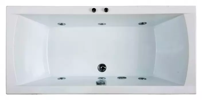 Акриловая ванна Bas Индика 170 см с г/м Вн БасВГ07