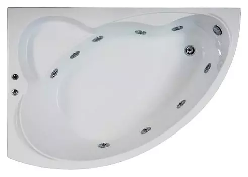 Акриловая ванна Bas Лагуна 170 см L с г/м Вн БасВГ20