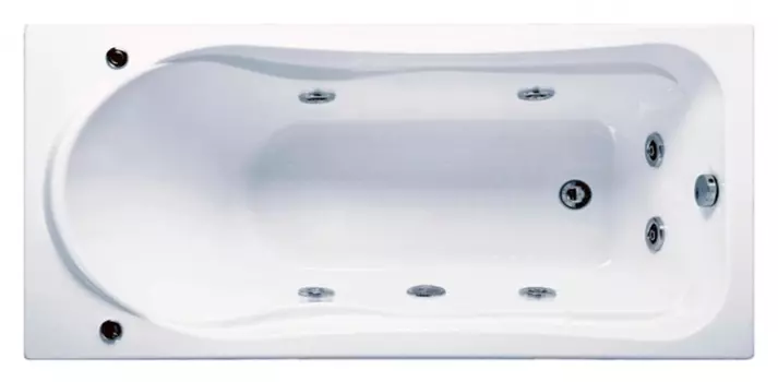 Акриловая ванна Bas Мальта 170 см с г/м Вн БасВГ06