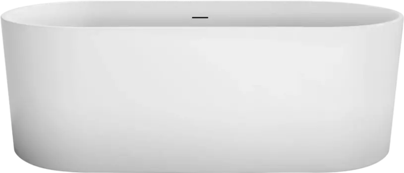 Акриловая ванна BelBagno BB705-1700-800 170x80 см, отдельностоящая, овальная, с ножками, со сливом-переливом, с донным клапаном