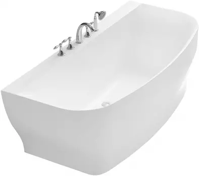 Акриловая ванна BelBagno BB74-1650-W0 165x78