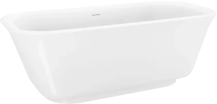 Акриловая ванна BelBagno Due BB702 170x80 см, отдельностоящая, со сливом-переливом, с донным клапаном BB702-1700-800-K