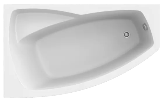 Акриловая ванна Creto Madison 170х105 левая на каркасе 22-1115