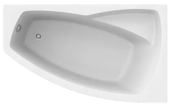 Акриловая ванна Creto Madison 170х105 правая на каркасе 22-1116