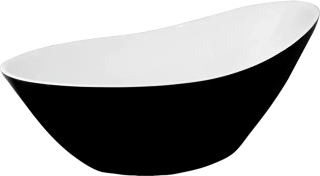 Акриловая ванна Esbano London 180x80, black ESVALONDB