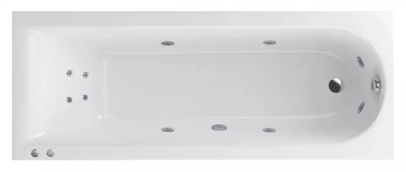 Акриловая ванна Excellent Actima Aurum Hydro+ 170x70 WAAC.AUR17HYDRO+