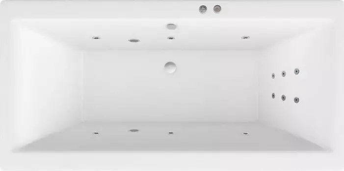 Акриловая ванна Excellent Pryzmat Slim WAEX.PRY18S.LINE 180х80