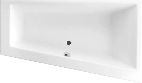 Акриловая ванна Excellent Sfera Slim WAEX.SFP17WHS R 170 х 100 см