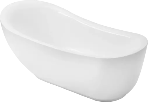 Акриловая ванна Grossman Style GR-2303 180x90 см, отдельностоящая, овальная, с каркасом, со сливом-переливом