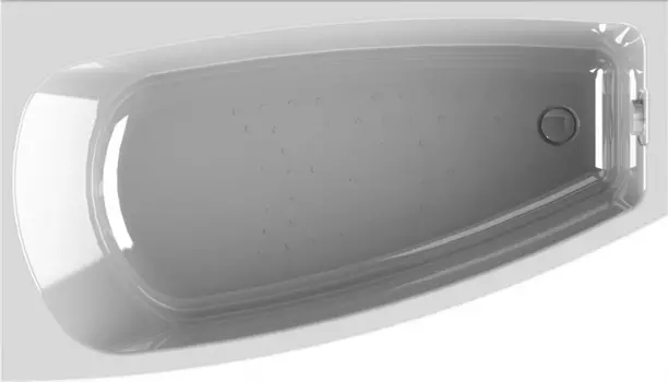 Акриловая ванна Radomir Мэги с экраном, левая 2-78-0-1-1-211