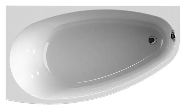 Акриловая ванна Radomir Орсини левая 1-01-0-1-1-032