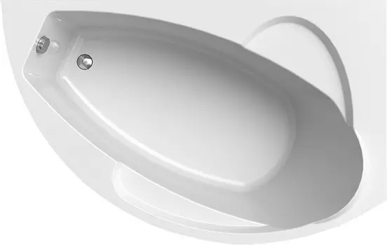 Акриловая ванна Radomir Vannesa Варна 165x105 R с каркасом 2-01-0-2-1-234