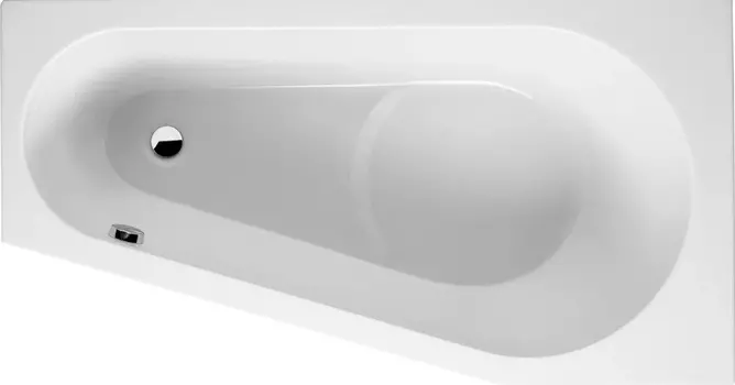 Акриловая ванна Riho Delta B069001005 L без опоры 160x80 см, угловая, асимметричная