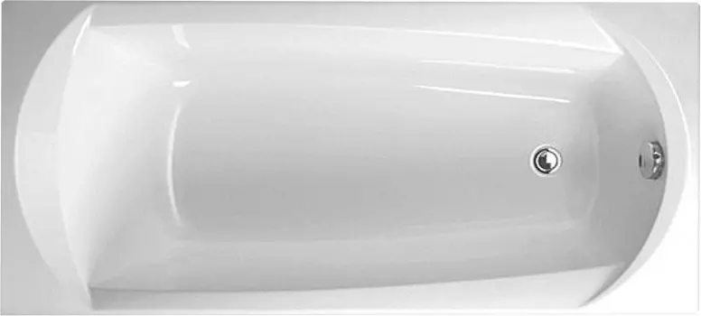 Акриловая ванна Vagnerplast Ebony 170х75 VPBA170EBO2X-04