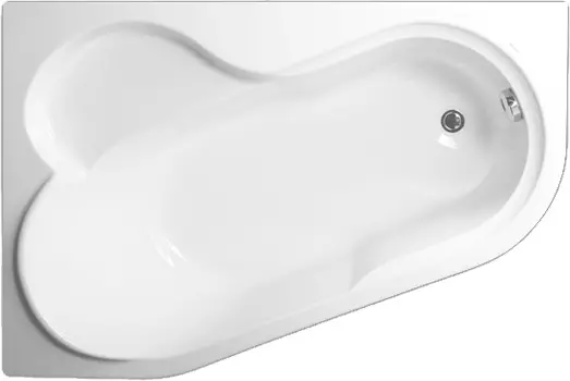 Акриловая ванна Vagnerplast Selena 147 L ультра белый VPBA141SEL3LE-04