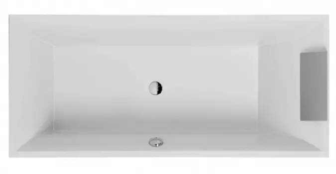 Акриловая ванна Villeroy &amp; Boch Squaro 180х80 alpin UBQ180SQR2V-01