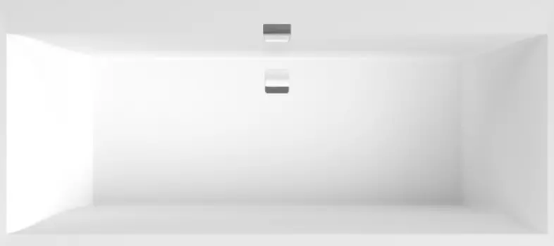 Акриловая ванна Villeroy &amp; Boch Squaro Edge 12 UBQ160SQE2DV-01 160x75, с ножками, слив-перелив, alpin