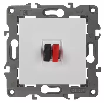 Аудиорозетка ЭРА Elegance 14-3111-01