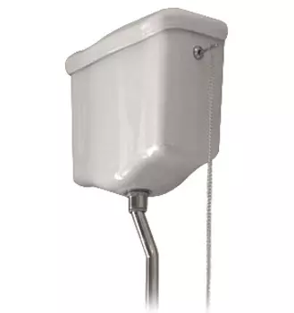 Бачок для унитаза Kerasan Retro 108001 для высокой трубы 108001 / 1080 bi