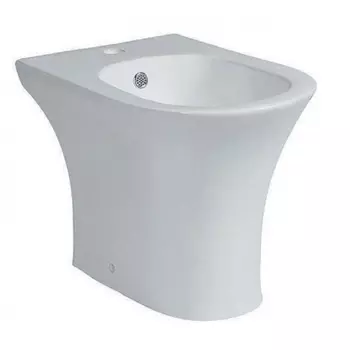 Биде CeramaLux 1215Е 34 x 48 x 35 см напольное, белое