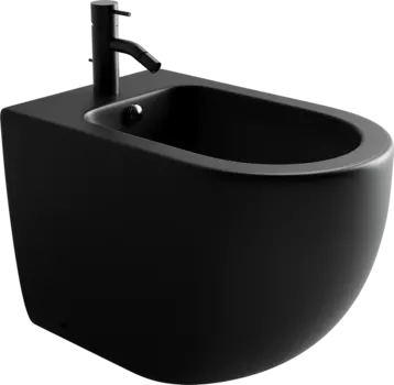 Биде напольное Ceramica Nova Metropol CN4005MB черное матовое