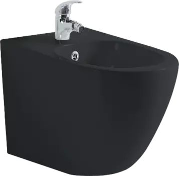 Биде подвесное Акватек Европа AQ1016-MB матовое черное