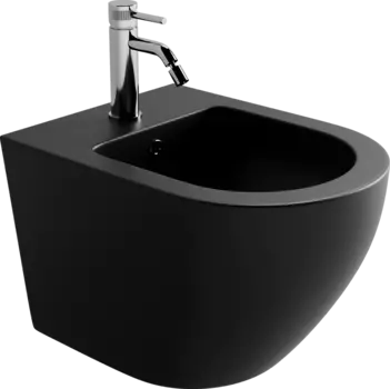 Биде подвесное Ceramica Nova Uno CN11002MB черное матовое