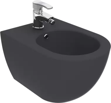 Биде подвесное Creavit Free FE510.60000 антрацит FE510-00AM00E-0000