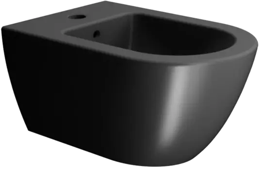 Биде подвесное GSI Pura 8865126 черное матовое