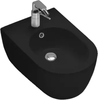 Биде подвесное Hatria Fusion A0Y1D902 черное матовое