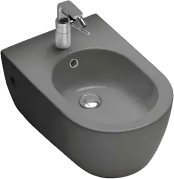 Биде подвесное Hatria Fusion A0Y1D908 антрацит