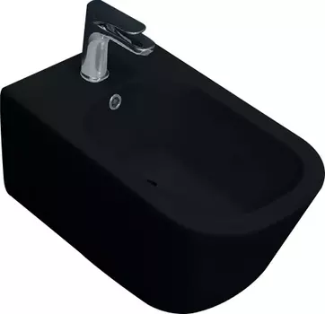Биде подвесное Kerasan Tribeca 512531 черный матовый