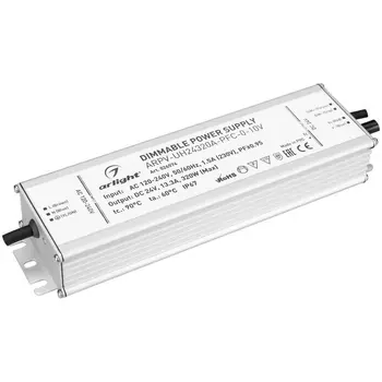Блок питания Arlight ARPV-UH24320A-PFC-0-10V 24V 320W IP67 13,3A 026574 /026574