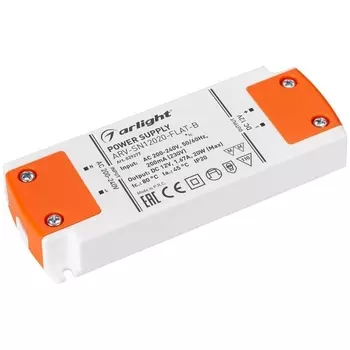 Блок питания Arlight ARV-SN12020-FLAT-B 12V 20W IP20 1.67A 029277 /029277