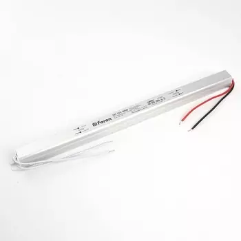 Блок питания для светодиодной ленты Feron LB001 12V 72W IP20 6A 48015 /48015