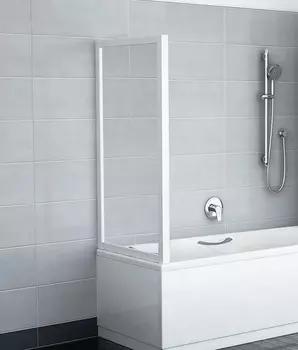 Боковая стенка Ravak APSV-75 Transparent, профиль белый 95030102Z1