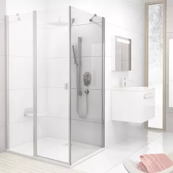 Боковая стенка Ravak CPS-80 Transparent, профиль блестящий 9QV40C00Z1