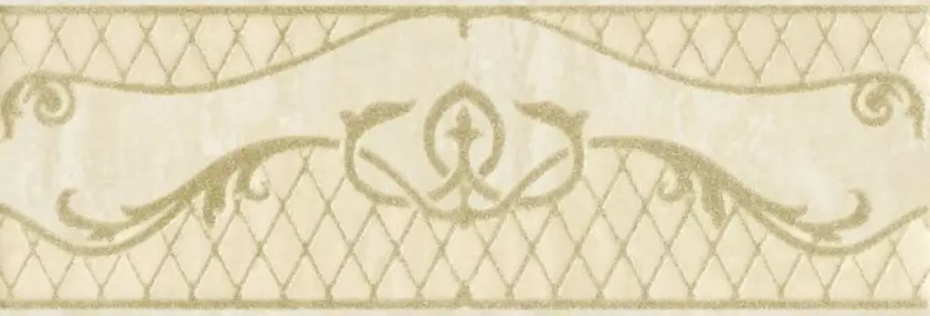 Бордюр Gracia Ceramica Regina beige 01 8,5х25 010200000087